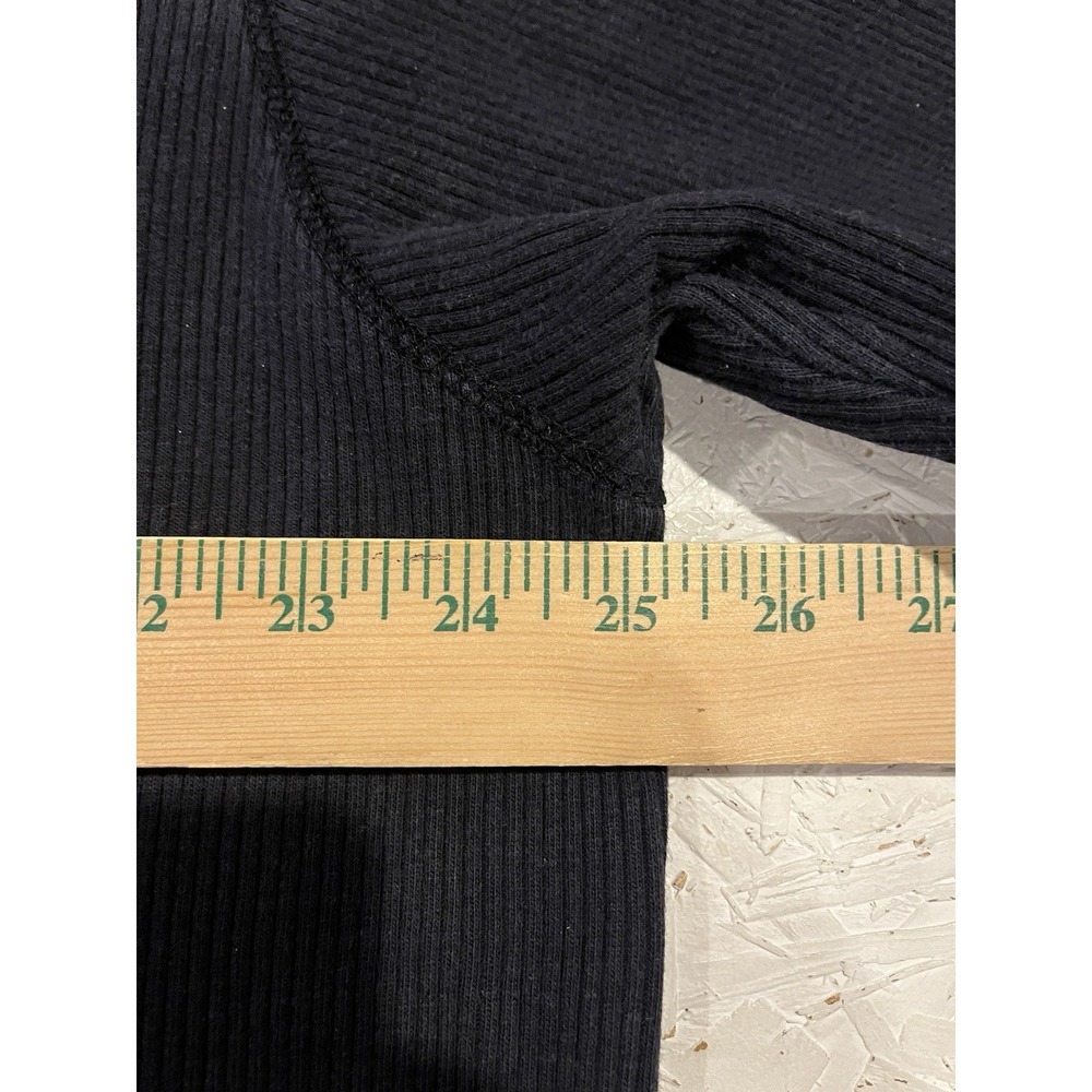 VINTAGE American Eagle Sweater‎ Mens XL Waffle Knit Crew Neck Pullover Blue - Picture 8 of 11